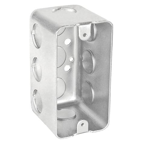 out door metal junction box 2 1 2 outlets|metal electrical boxes.